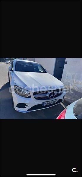 Usado Mercedes GLC220 170 CV (125 kW) 2017 Blanco Coupe