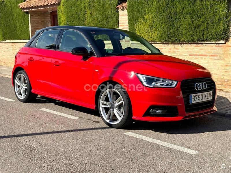 Rojo Usado 2018 Audi A1 Sportback S-Line Utilitario | 15.500 € (Precio justo) - Imagen 1/4