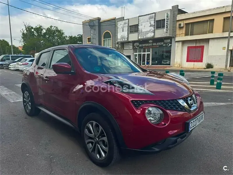 Usado Nissan Juke Tekna 117 CV (86 kW) 2019 Granate SUV