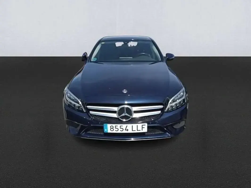Usado Mercedes C200 160 CV (117 kW) 2020 Azul Berlina