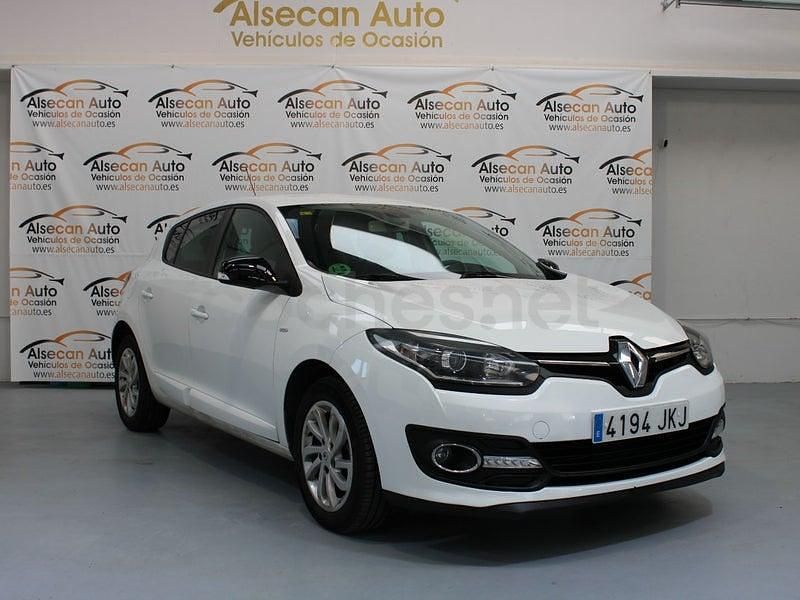 Usado Renault Mégane LIMITED 95 CV (69 kW) 2015 Blanco Berlina