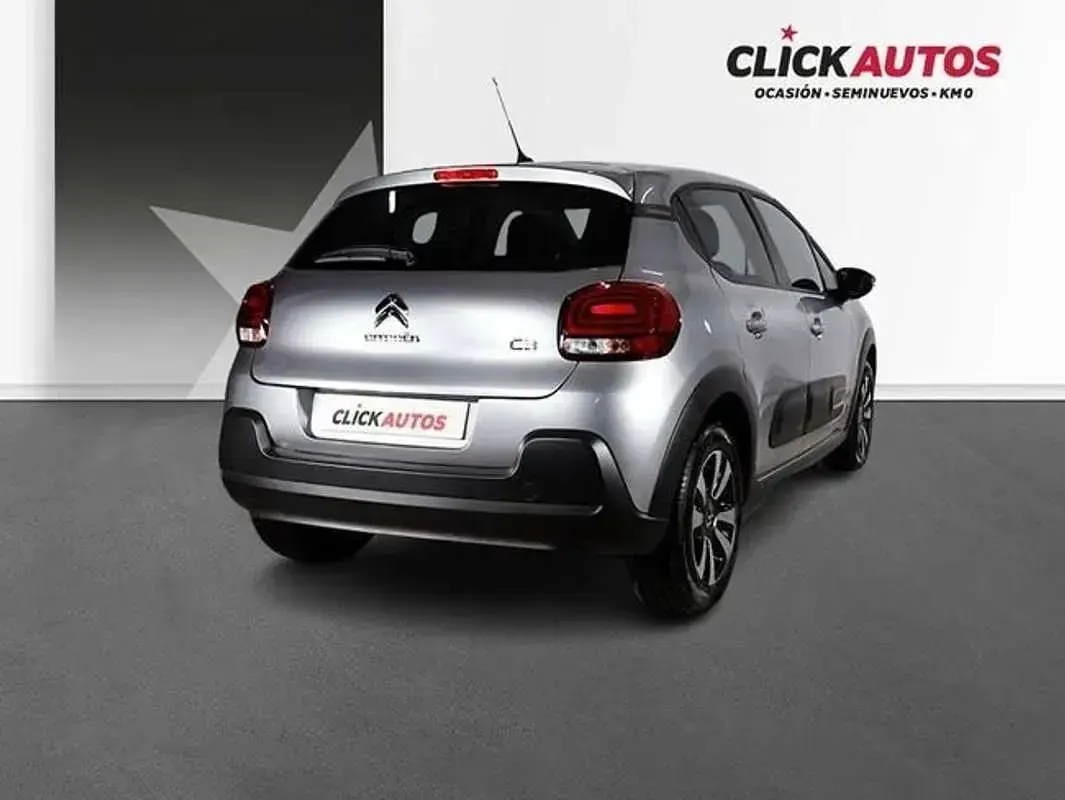 Usado Citroën C3 83 CV (61 kW) 2023 Gris Utilitario