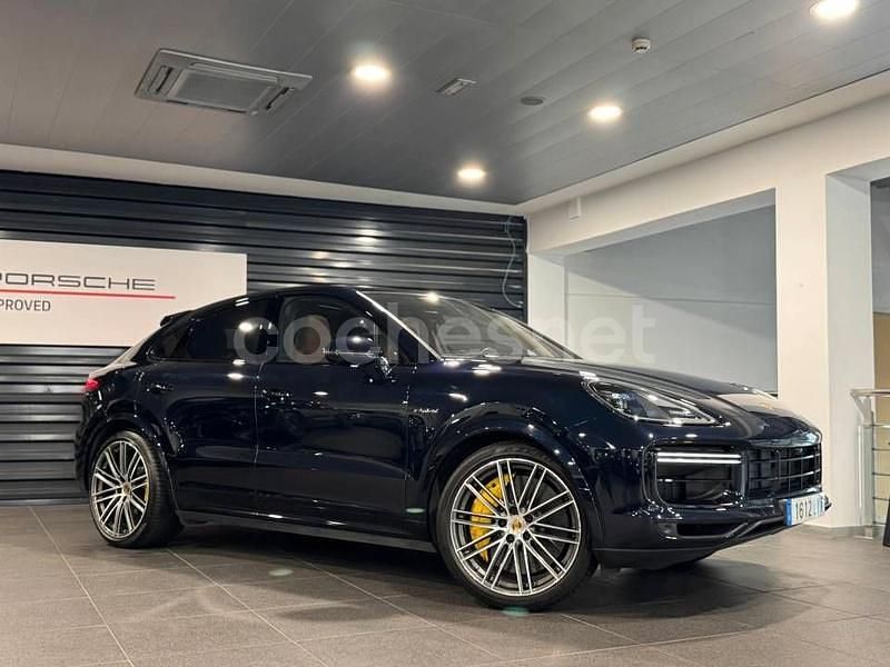 Azul Usado 2022 Porsche Cayenne Turbo S SUV | 126.990 € (Precio justo) - Imagen 1/4
