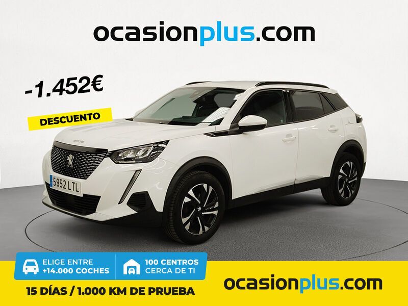 Blanco Usado 2021 Peugeot 2008 Allure SUV | 15.980 € (Precio justo) - Imagen 1/4