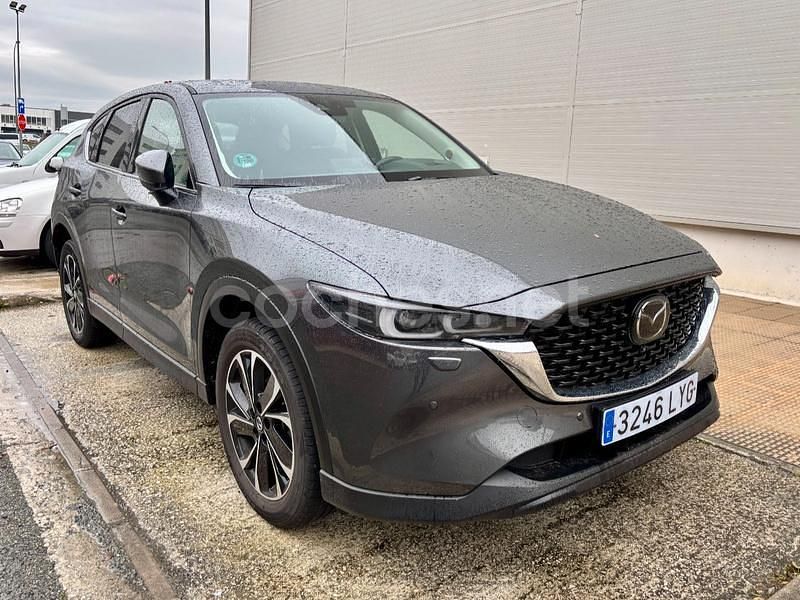 Gris / plata Usado 2022 Mazda CX-5 SUV | 26.500 € (Precio justo) - Imagen 1/4
