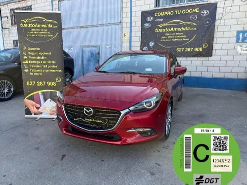 Usado Mazda 3 150 CV (110 kW) 2018 Rojo Berlina
