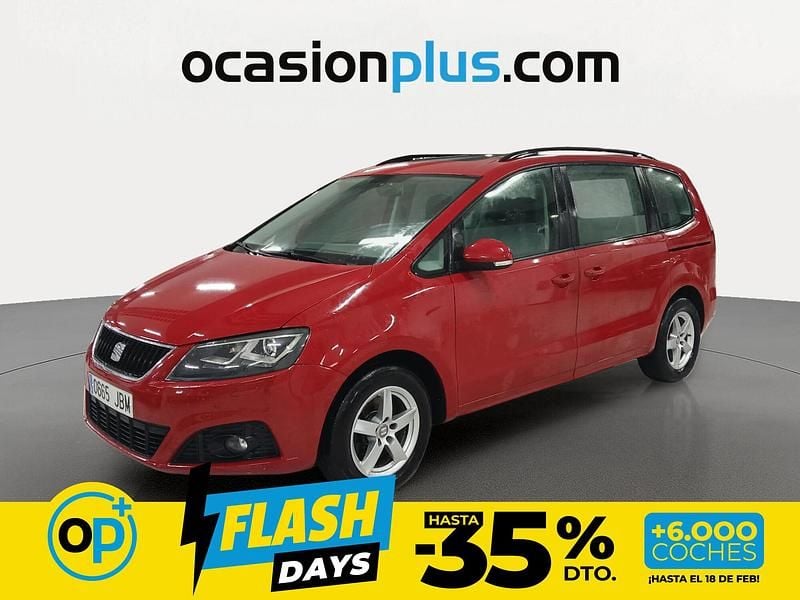 Usado Seat Alhambra I-Tech 177 CV (130 kW) 2014 Rojo Monovolumen