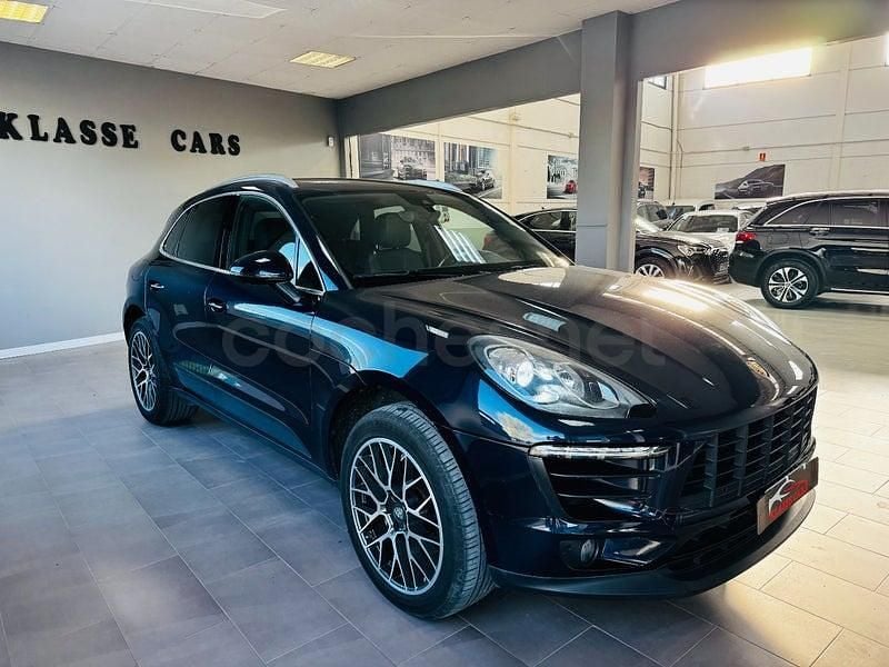 Usado Porsche Macan S 258 CV (189 kW) 2016 Azul SUV