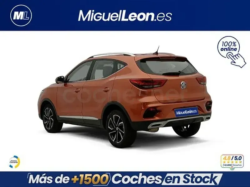 Usado MG ZS Luxury 106 CV (77 kW) 2022 Naranja SUV