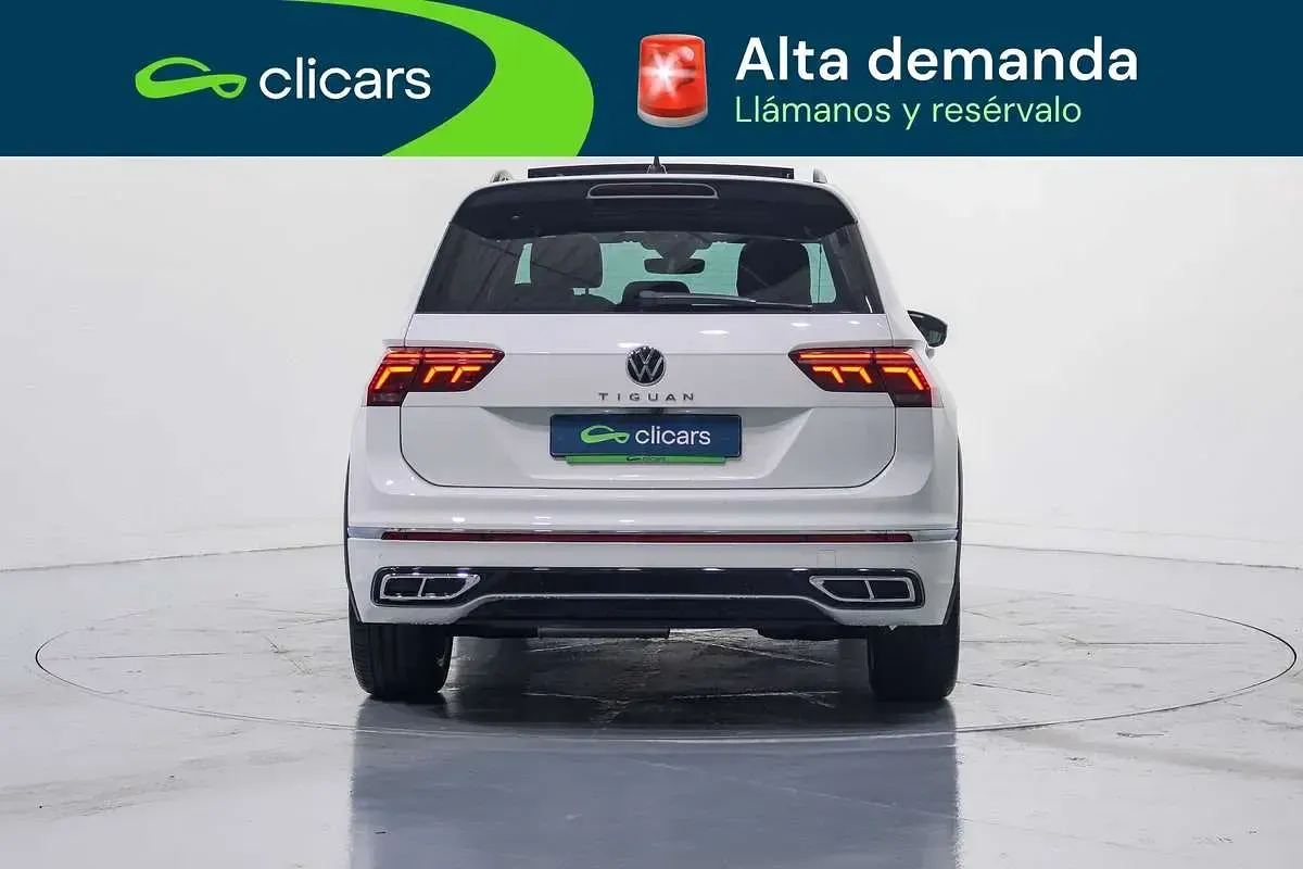 Usado VW Tiguan R-line 150 CV (110 kW) 2022 Blanco SUV