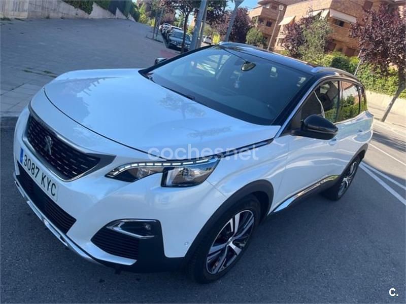 Blanco Usado 2019 Peugeot 3008 GT-line SUV | 16.500 € (Caro) - Imagen 1/4
