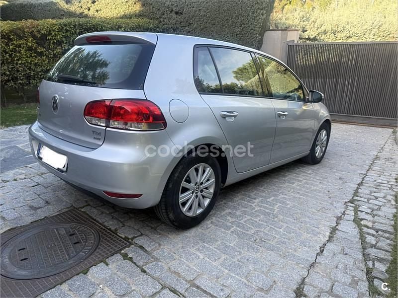 Usado VW Golf VI Sport 105 CV (77 kW) 2009 Gris / plata Utilitario