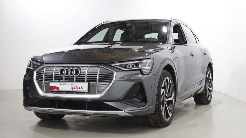 Gris Usado 2021 Audi e-tron Sportback S-Line SUV | 42.750 € (Super precio) - Imagen 1/4