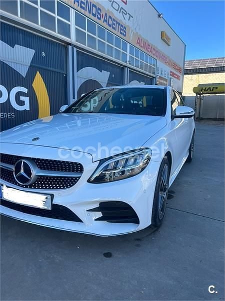 Usado Mercedes C220 170 CV (125 kW) 2019 Blanco Berlina