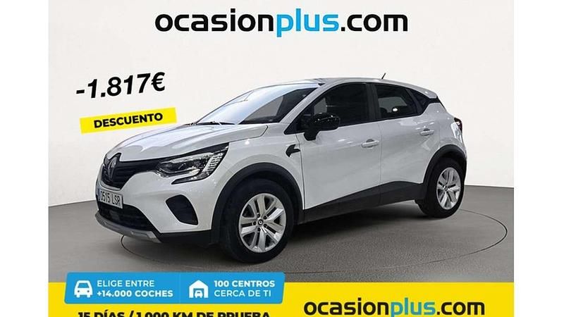 Blanco Usado 2021 Renault Captur Intens SUV | 16.173 € (Super precio) - Imagen 1/4