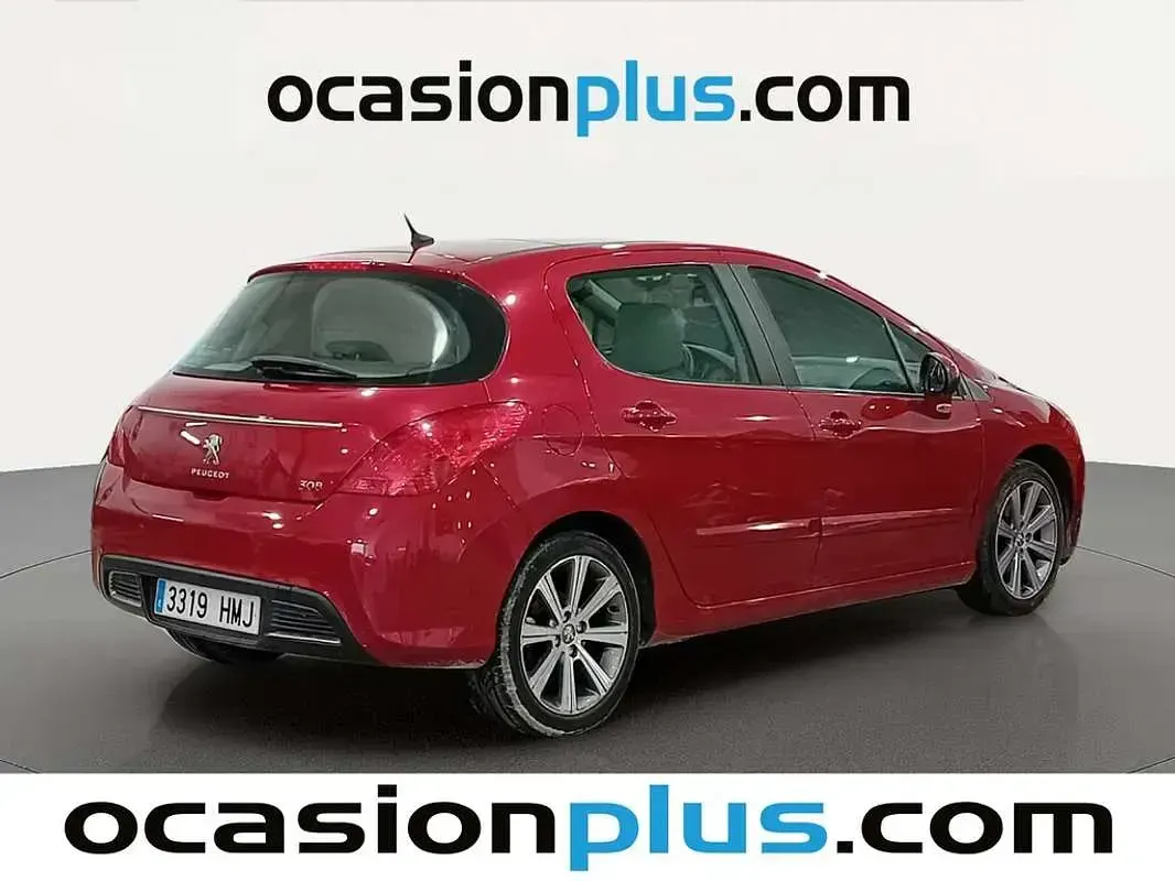 Usado Peugeot 308 Allure 156 CV (114 kW) 2012 Rojo Utilitario