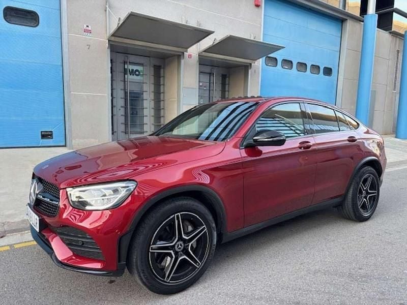 Usado Mercedes GLC200 197 CV (144 kW) 2021 Burdeos SUV