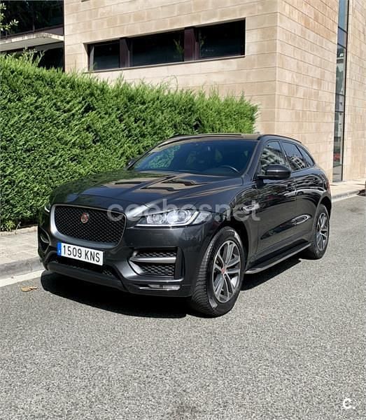 Granate Usado 2019 Jaguar F-Pace R-Sport SUV | 20.900 € (Super precio) - Imagen 1/4