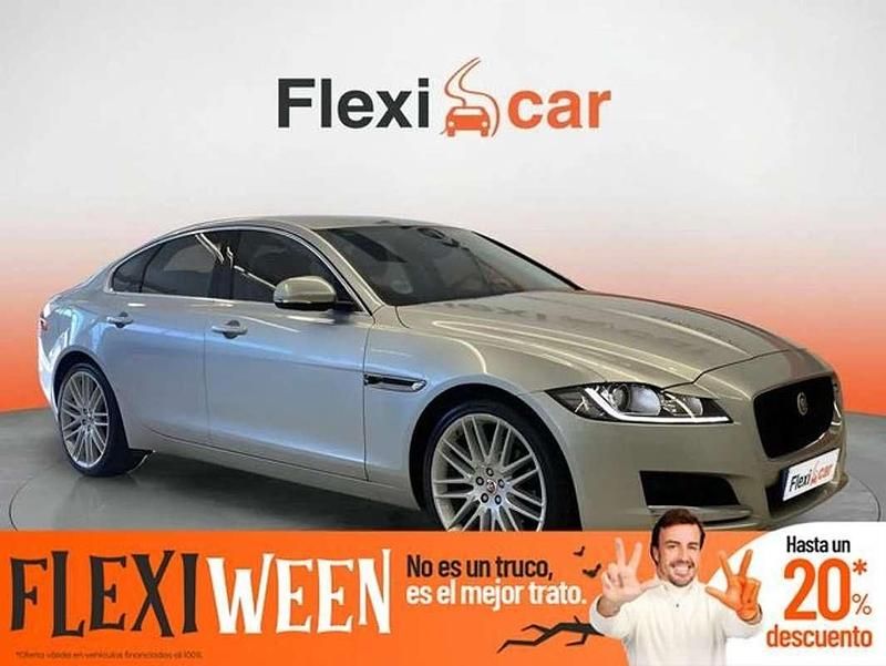 Gris Usado 2017 Jaguar XF Portfolio Berlina | 16.990 € (Precio justo) - Imagen 1/4