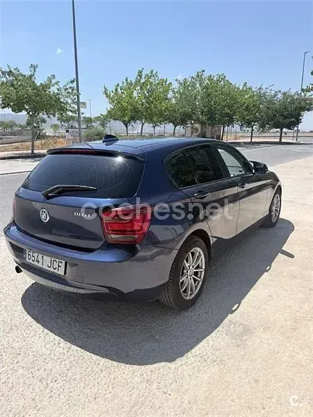 Usado BMW 118 143 CV (105 kW) 2015 Azul Utilitario