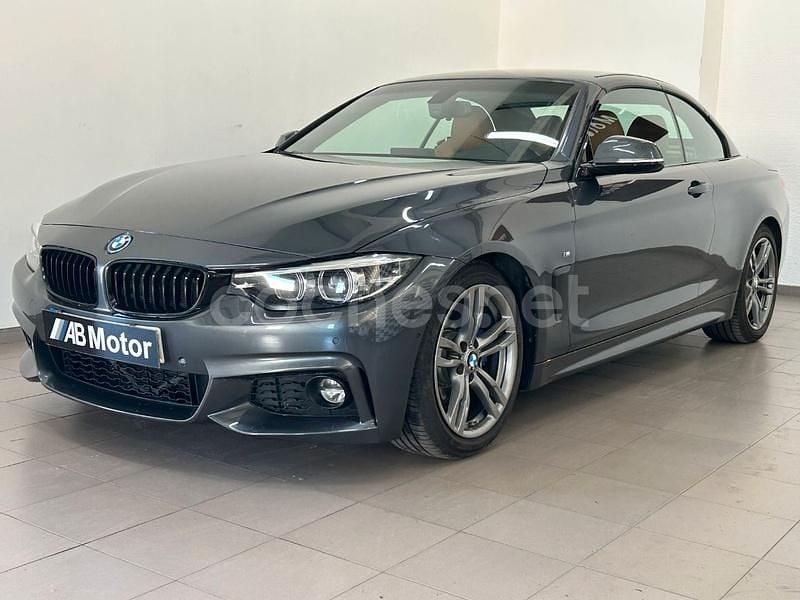 Gris / plata Usado 2018 BMW 430 Cabriolet Comfort Edition Descapotable | 28.500 € (Precio justo) - Imagen 1/4