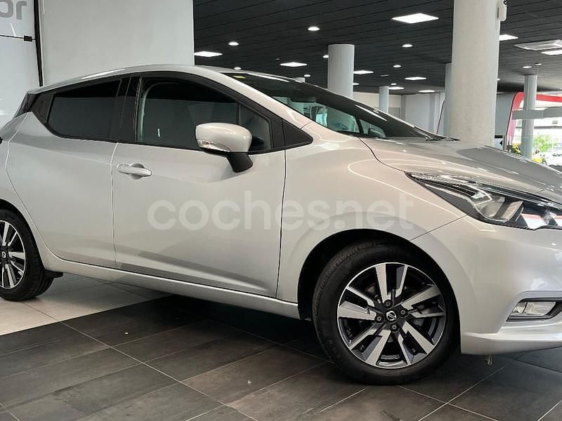 Usado Nissan Micra Acenta 101 CV (74 kW) 2018 Gris / plata Berlina