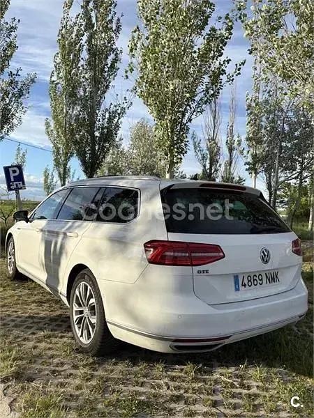 Usado VW Passat GTE 218 CV (160 kW) 2016 Blanco Familiar