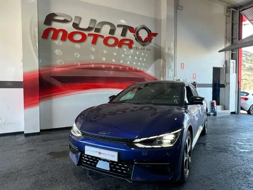 Usado Kia EV6 GT-Line 239 kW (325 CV) 2022 Azul SUV