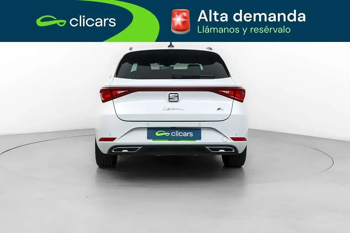 Brugt Seat Leon ST FR 150 HK (110 kW) 2020 Hvid Stationcar