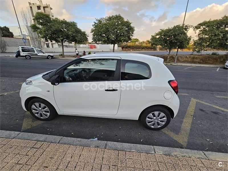 Usado Citroën C1 PureTech 82 CV (60 kW) 2018 Blanco Utilitario
