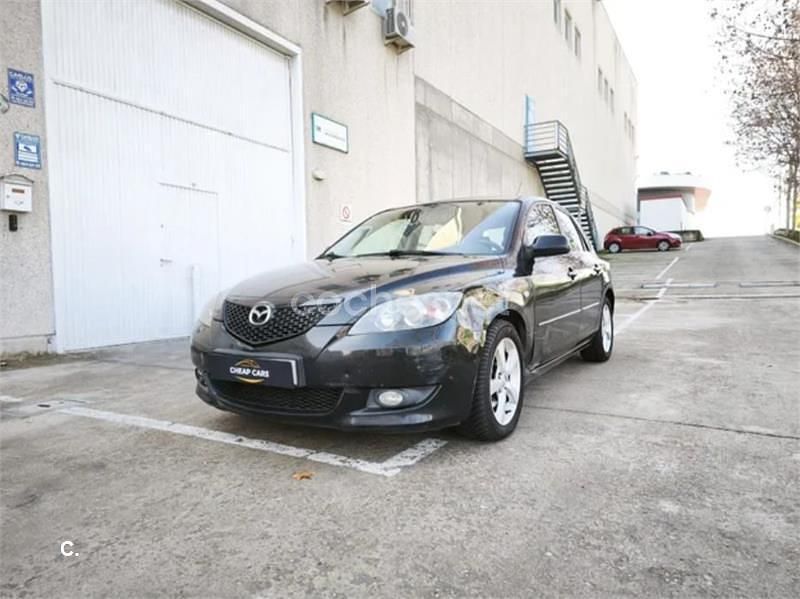 Negro Usado 2005 Mazda 3 Active Berlina | 2350 € (Buen precio) - Imagen 1/4