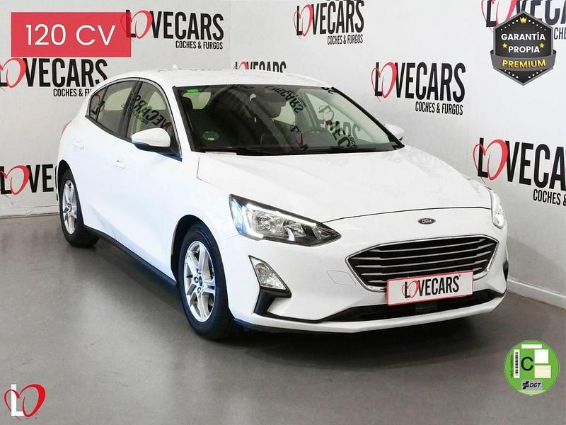 Blanco Usado 2019 Ford Focus Trend+ Familiar | 13.900 € (Precio justo) - Imagen 1/3