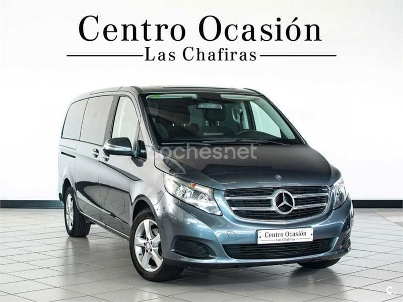 Usado Mercedes V220 Avantgarde 163 CV (119 kW) 2016 Gris / plata Monovolumen