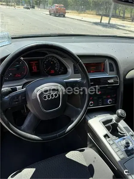 Usado Audi A6 140 CV (102 kW) 2008 Negro Familiar