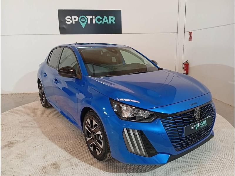 Nuevo Peugeot 208 Allure 100 CV (73 kW) 2025 Azul Utilitario