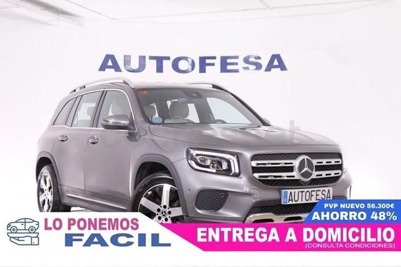 Usado Mercedes GLB200 150 CV (110 kW) 2021 Gris / plata SUV