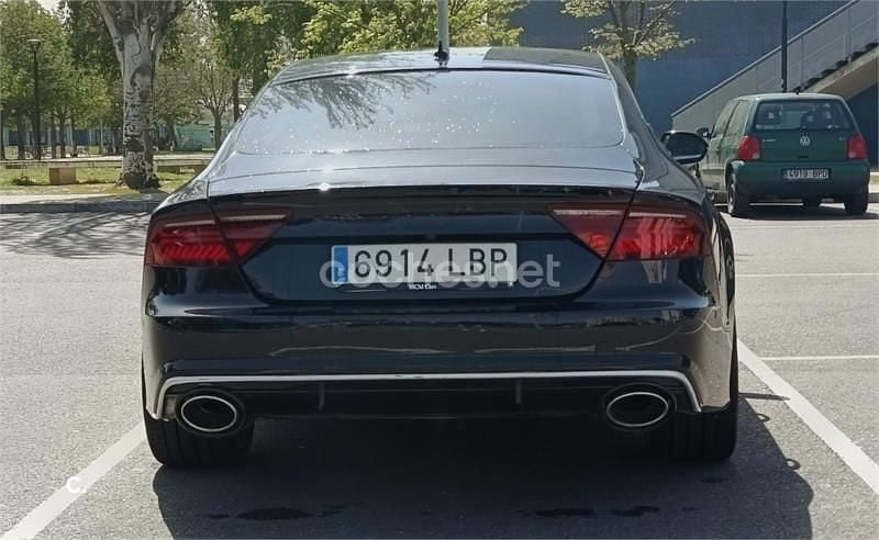 Usado Audi A7 Sportback 218 CV (160 kW) 2015 Negro Utilitario