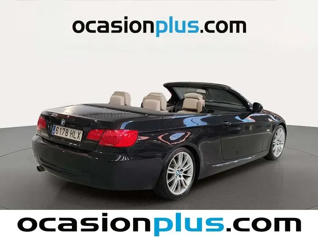 Usado BMW 320 Cabriolet 170 CV (125 kW) 2012 Negro Descapotable
