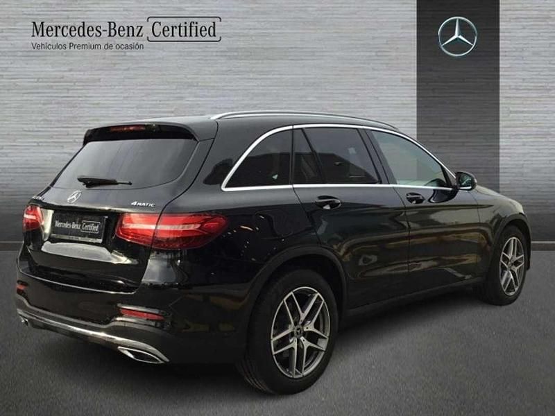 Usado Mercedes GLC220 170 CV (125 kW) 2019 Negro SUV