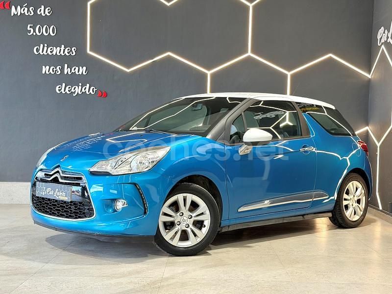 Usado Citroën DS3 82 CV (60 kW) 2013 Azul Berlina
