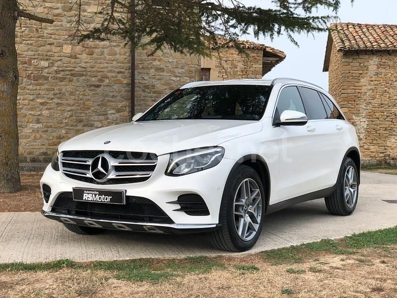 Blanco Usado 2017 Mercedes GLC220 SUV | 23.990 € (Precio justo) - Imagen 1/4