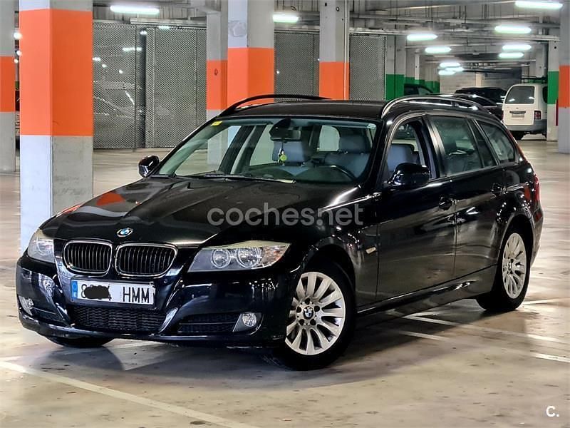 Usado BMW 320 177 CV (130 kW) 2009 Negro Familiar