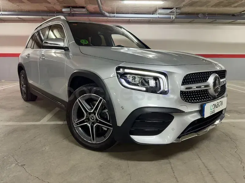 Usado Mercedes GLB200 150 CV (110 kW) 2022 Gris / plata SUV