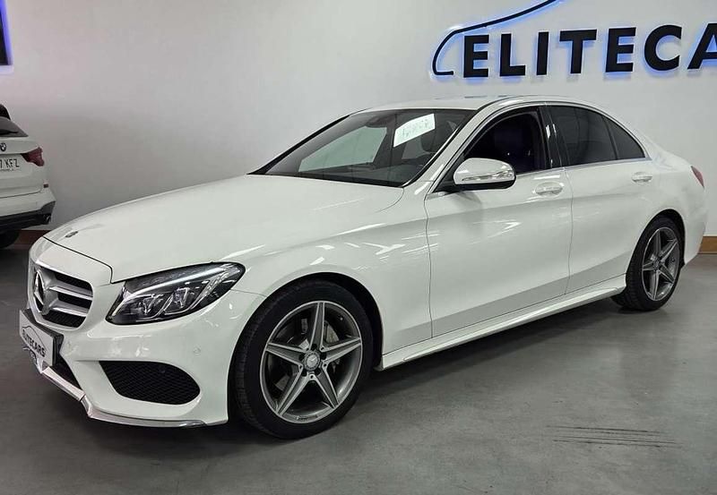 Usado Mercedes C220 Avantgarde Edition 170 CV (125 kW) 2014 Blanco Berlina