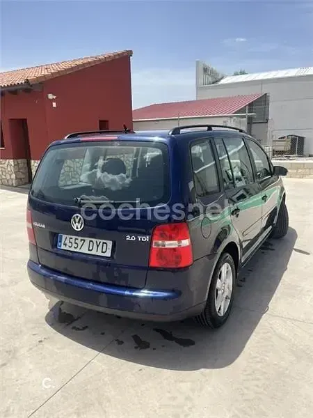 Usado VW Touran Highline 140 CV (102 kW) 2006 Azul Monovolumen