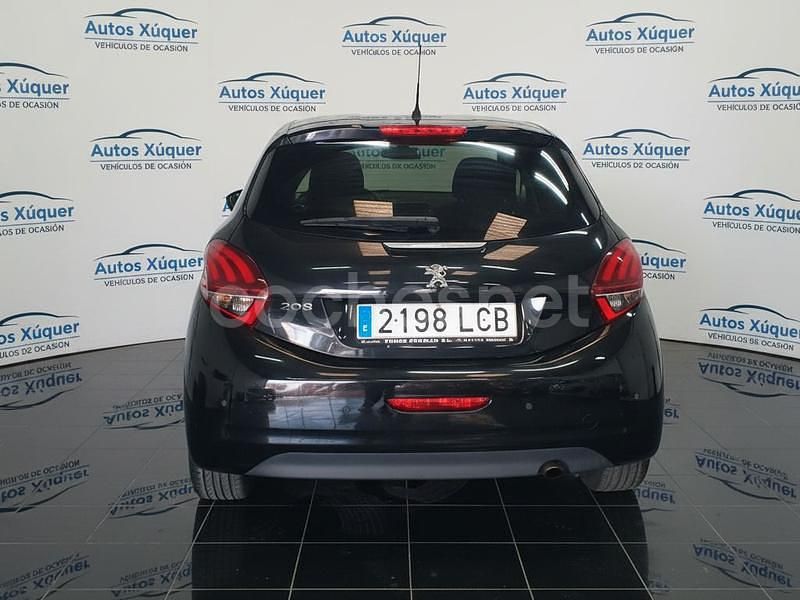 Usado Peugeot 208 Signature Sky 99 CV (72 kW) 2019 Azul Utilitario