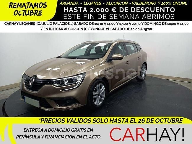 Beige Usado 2019 Renault Mégane GrandTour Business Familiar | 11.890 € (Buen precio) - Imagen 1/4