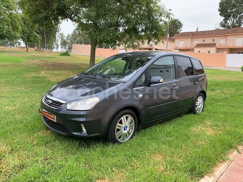 Azul Usado 2007 Ford C-MAX Trend Monovolumen | 4499 € (Precio justo) - Imagen 1/4