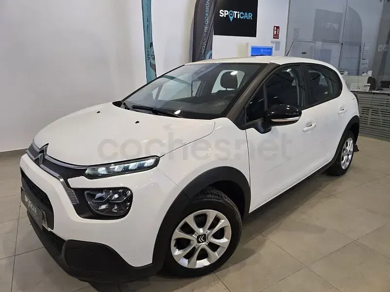 Usado Citroën C3 Live 102 CV (75 kW) 2021 Blanco Utilitario
