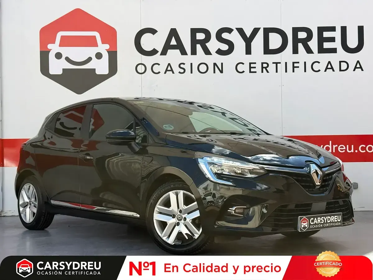 Używany Renault Clio V Intens 101 KM (74 kW) 2020 Czarny Sedan/Limuzyna